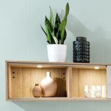 LED-Leuchte LD8001 Spot eingebaut im Regal