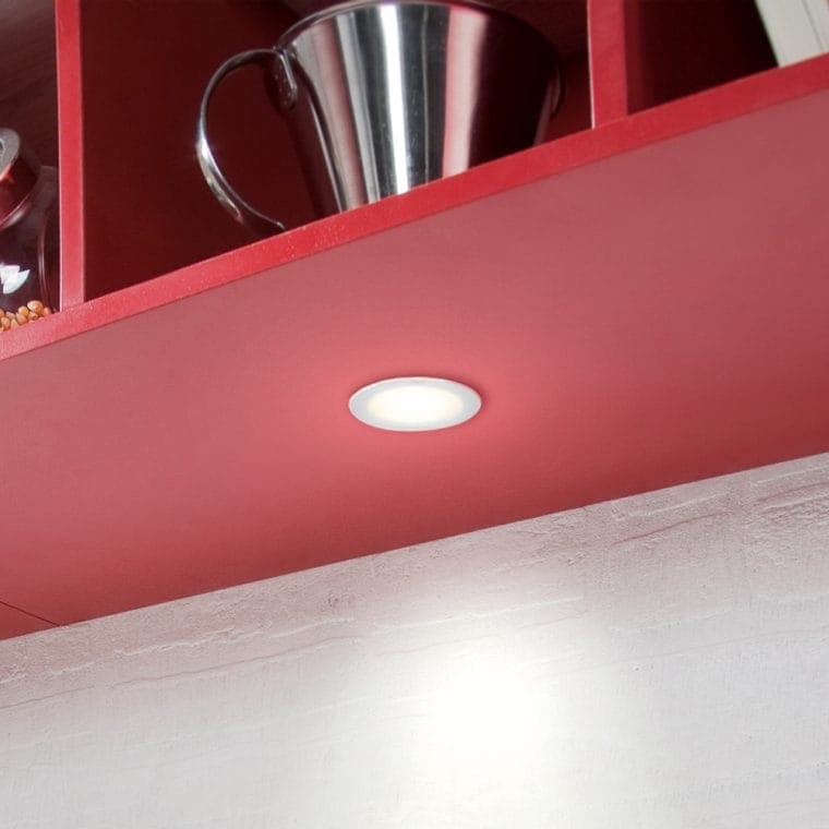 LED-Leuchte LD8001AL-58 Spot eingebaut in Küchenoberschrank erleuchtet Arbeitsfläche