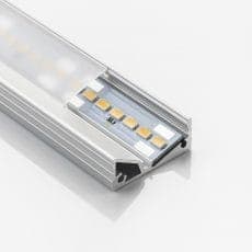 LED-Leuchte LD8003KF aluminiumfarben ohne Endkappe