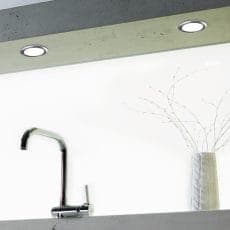 LED-leuchte LD8009-58 Spot eingebaut in Küchenoberschrank