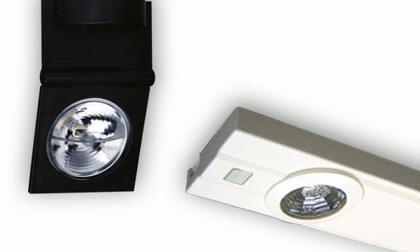 Schienenspot und Unterbauleuchte