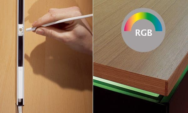 Ministromschiene RGB-Beleuchtung