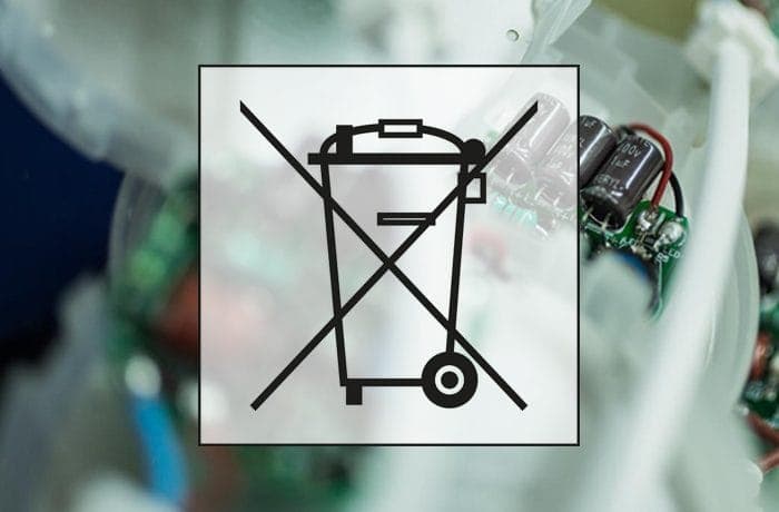Altgeräteentsorgung - nicht in den Hausmüll