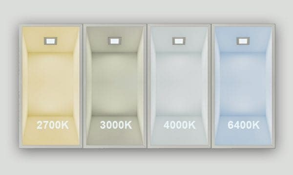 Lichtfarben 2700-6400K