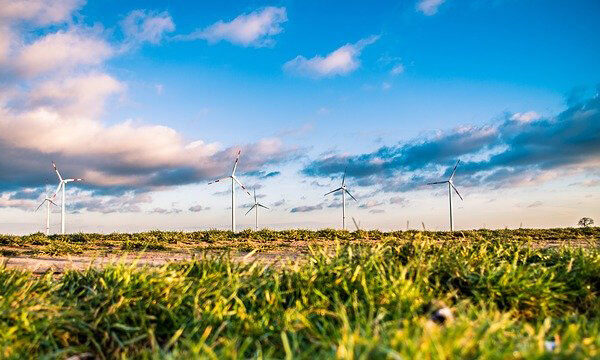 Nachhaltigkeit Windrad